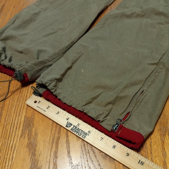 Vintage Y2K Abercrombie & Fitch Cargo Pants Green  Women's Size 12 - Picture 12 of 16
